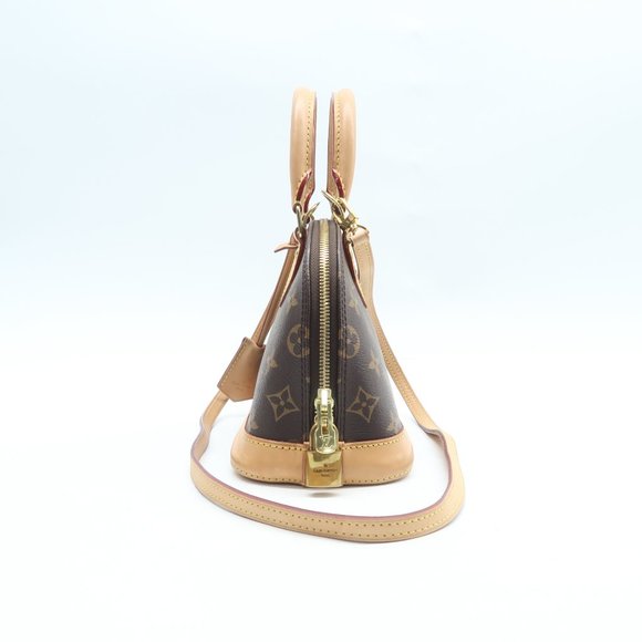 Louis Vuitton Alma BB Monogram Canvas Satchel - Picture 3 of 12
